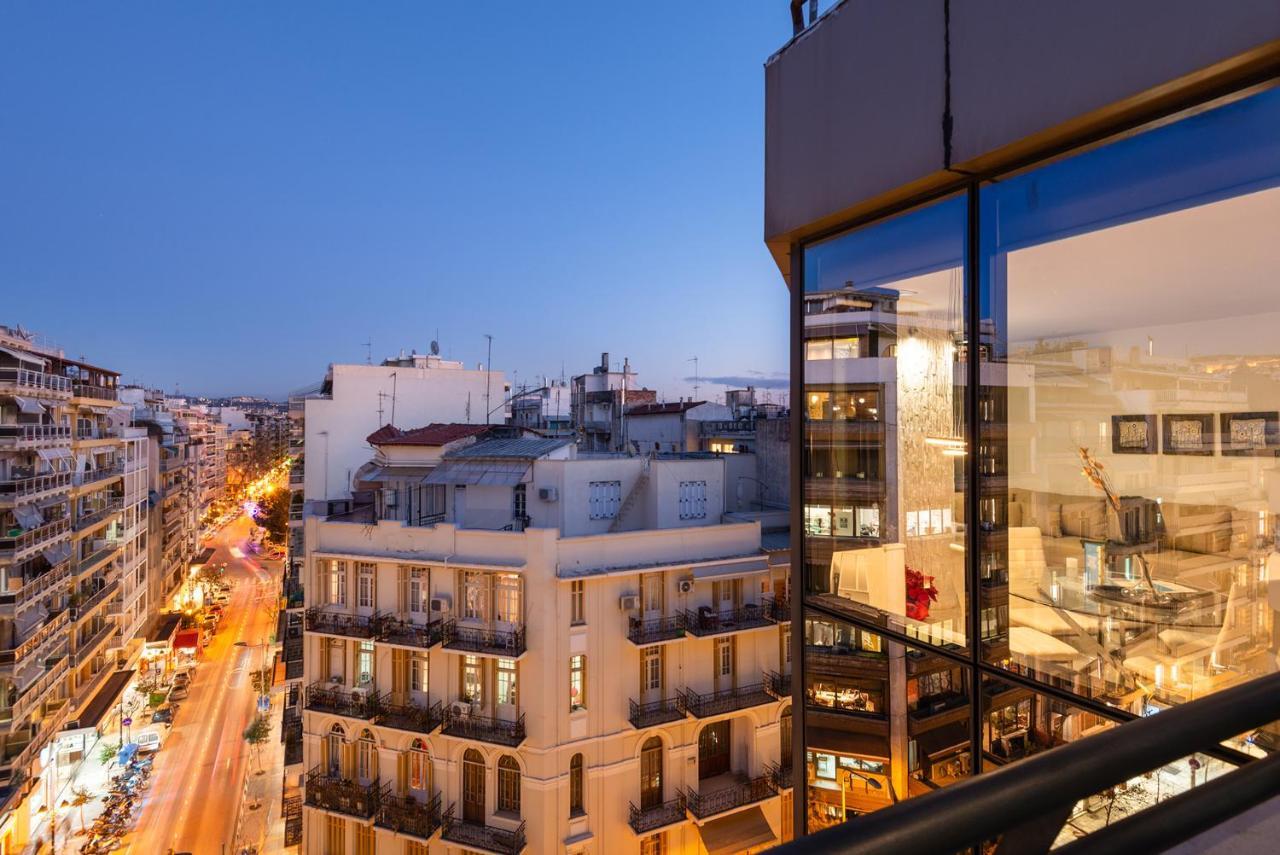 테살로니키 Ace Location | Luxury Building 아파트 외부 사진