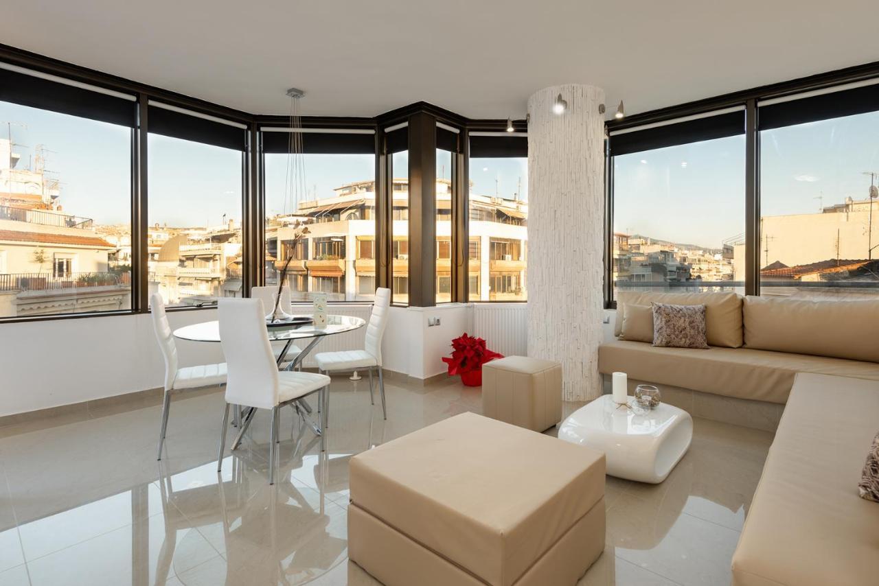 테살로니키 Ace Location | Luxury Building 아파트 외부 사진