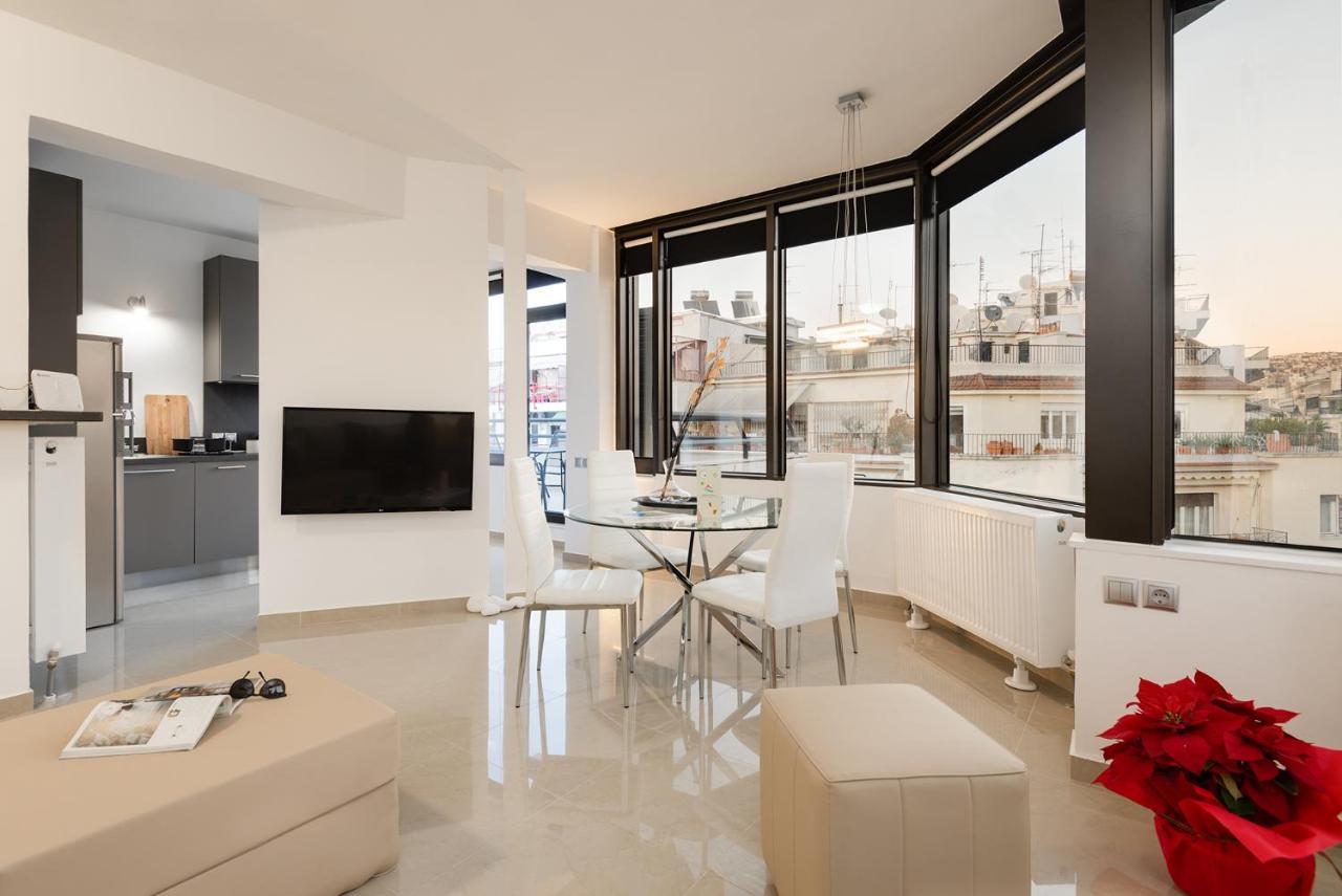 테살로니키 Ace Location | Luxury Building 아파트 외부 사진