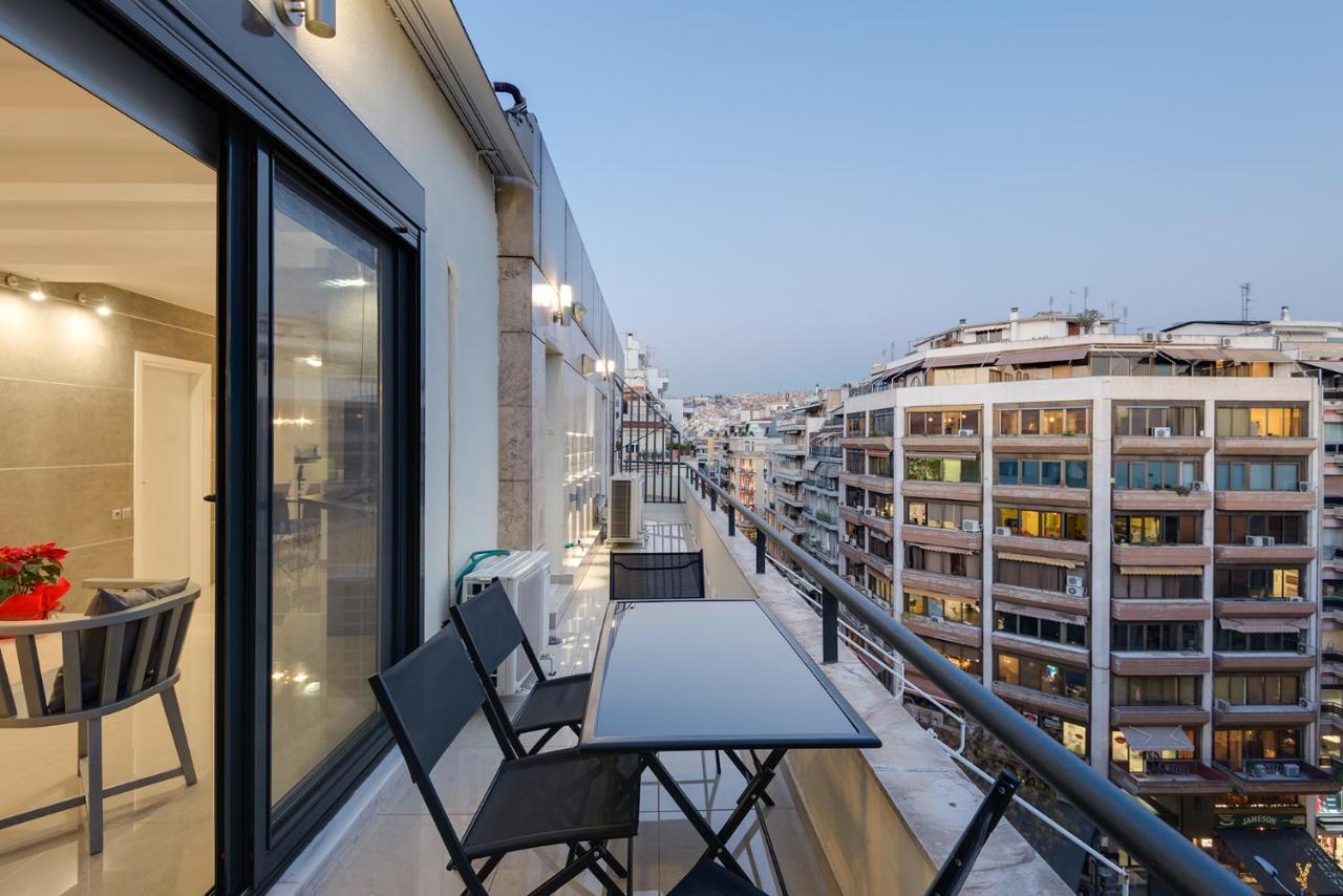 테살로니키 Ace Location | Luxury Building 아파트 외부 사진